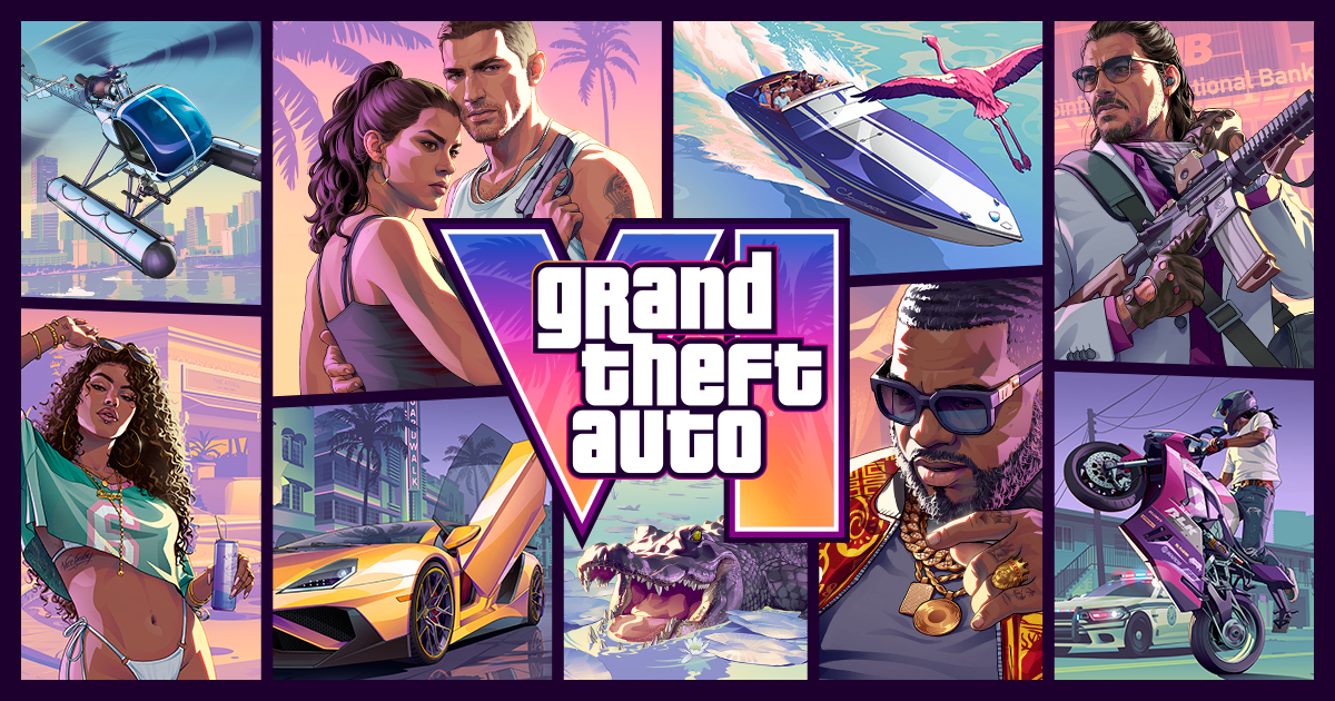 Official Grand Theft Auto VI artwork